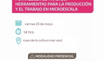 SE REALIZAR EL TALLER FORTALECER EL TRABAJO EN MAR AZUL